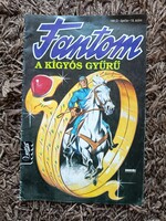 Fantom - A kígyós gyűrű retro akció képregény 1991-ből