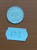 HORVÁTORSZÁG 1 LIPA  1993  ALU. KUKORICA  102.