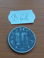 AUSZTRIA 10 GROSCHEN 1948 CINK,  B68