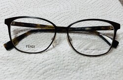 Vadonatúj , unisex,"Aviátor "eredeti FENDI (FF 0386 09Q) optikai szemüveg Olaszországból