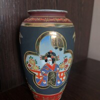 Satsuma japán váza porcelán