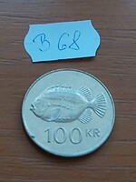 IZLAND 100 KORONA 2011 Alpakka, Tengeri nyúl  B68