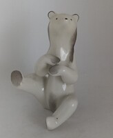 Drasche porcelán art deco maci!