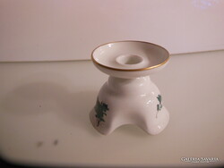 GYERTYATARTÓ - PORCELÁN - JELZETT -  SZÁMOZOTT - ANTIK - 7 x 6 cm - OSZTRÁK - PORCELÁN