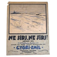 Ne sírj, ne sírj! – eredeti kotta, Kálmán Andor / Győri Emil