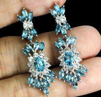 Valodi Topaz 925 Ezust Fülbevalò