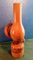 "petróleum lámpa" - fafaragás kb. 20 cm