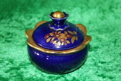 Antik Hollóházi Szakmáry porcelán bonbonier 1940-es évekből