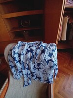 OLCSÓN!NEM KELL VASALNI ! FEKETE-FEHÉR MINTÁS HOSSZÚ UJJU NŐI AUSZTRÁL BLÚZ,MÉRET: VÁLLA 40 CM,