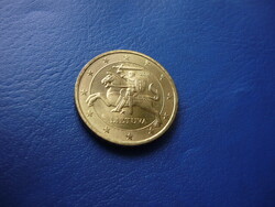 LITVÁNIA 50 EURO CENT 2015 UNC! RITKA! LÓ!