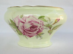 Angol Aynsley porcelán rózsás kis tál