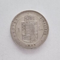 1877 Ferenc József Ezüst 1 Forint (42.)