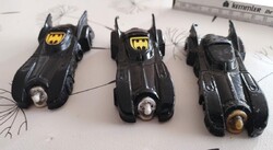 Batman Batmobil játékautó Metalcar 3 db egyben