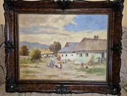 Festmény  Gömöri  Jenő  1902-