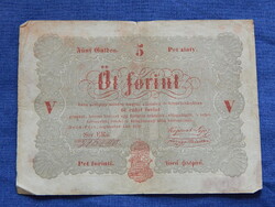 5 Forint Kossuth bankó 1848