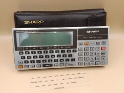 SHARP PC-1600 POCKET COMPUTER vintage retro pc zsebszámítógép