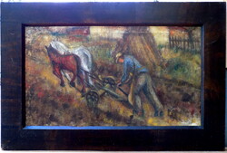 Orbán Mihály győri festő 1927-1989 Garanciával Számlával