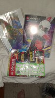 Lego Ninjago gyüjtői albumok kártyákkal    Üp