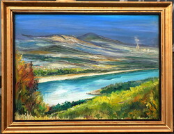 Orbán Mihály győri festő 1927-1989 Garanciával Számlával