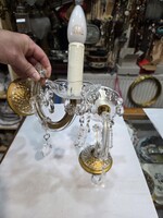 2pcs renovated crystal hanging wall lamp