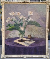 Orsós Ferenc (1879-1945) : Cala,1941., 100x80 cm.