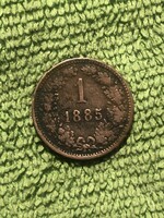 1 Krajcár 1885