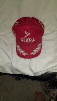 FELNŐTT VINTAGE ÚJ, egy méret Michael Schumacher Ferrari F1 snapback sapka  P2