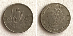 Románia 50 bani 1955
