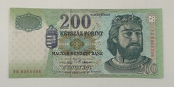 200 Forint 2002 FB sorozat - UNC / Hibátlan állapotban