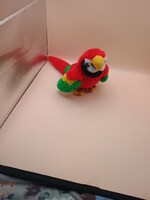 Plüss játék, nagy színes papagáj, Canarias felirattal, Alkudható
