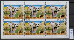Észak-Korea 1982 - Labdarúgó VB, Olaszország győzelme (Dino Zoff) bélyegblokk