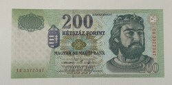 200 Forint 2006 FB sorozat - UNC / Hibátlan állapotban