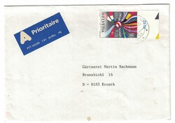 Levél Svájcból Németországba 1992 - Mi:CH 1477 - Kat. ért.: 0.75€ (M)