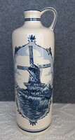 Vintage holland Bols Delft Blue kerámia dekantáló kancsó