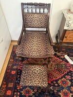 2 db ónémet kis fotel meg egy lábtartó