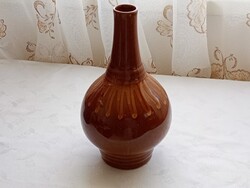 SFX - Kerámia váza dzsinn palack (genie bottle) forma Poland retro