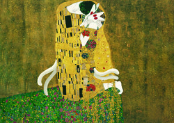Gustav Klimt / Karikó Ágnes: Csók