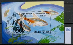 Észak-Korea 1992 Akváriumi halak blokk