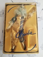 Vintage eredeti Charlie porcelán fejű baba 26 cm