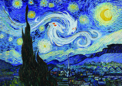 Vincent van Gogh / Karikó Ágnes: Csillagos éj
