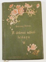 Csodaszép Herczeg kötet,könyv,1899-ből