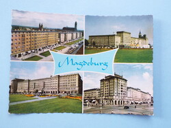 Képeslap (30) - Németország (NDK) - Magdeburg mozaik 1960-as évek