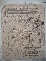 1900 körül, itatóspapír reklámmal