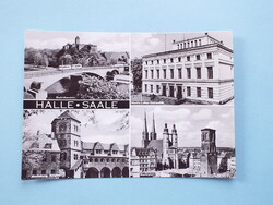 Képeslap (30) - Németország (NDK) - Halle mozaik 1960-as évek
