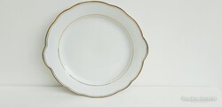 Kahla porcelán aranyozott tortatál