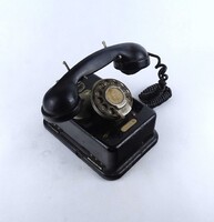 1Z935 Antik CB 24 telefon készülék bakelit kézibeszélővel