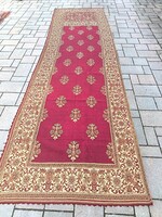 Vintage indiai textil szári hímzett ?.  395x115 cm. Alkudható.