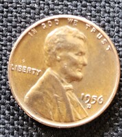 USA 1 cent 1956 D (P27)