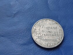 FRANCIA POLINÉZIA 5 FRANK / 5 FRANCS 2009 HAJÓ!