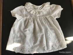 RUHA  - LÁNY - MADEIRÁS - PAMUT - hossz - 34 cm - váll - 20 cm - HIBÁTLAN